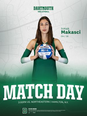 Image post by @dartmouthvball on Instagram