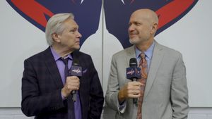 Video post by @Capitals on Facebook