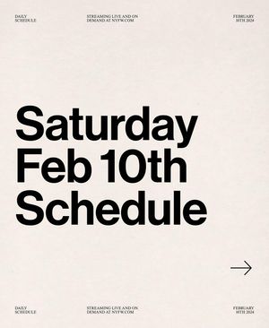 Image post by @nyfw on Instagram
