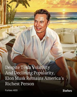 Image post by @forbes on Instagram