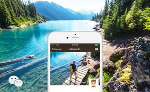 Image post by @WeChatApp on Twitter