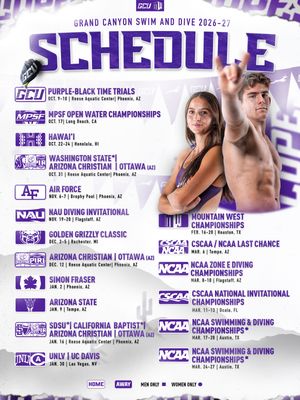 Image post by @gcu_swimdive on Instagram