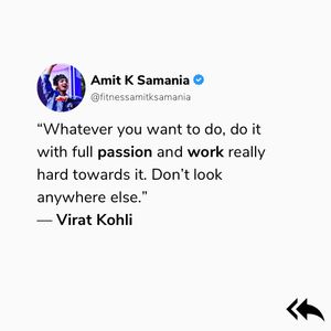 Image post by @fitnessamitksamania on Instagram