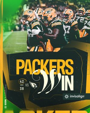Image post by @packers on Instagram