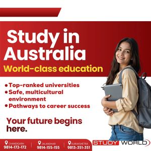Image post by @studyworldvisa on Instagram