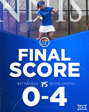 Image post by @KansasTennis on Twitter