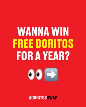 Image post by @doritos on Instagram