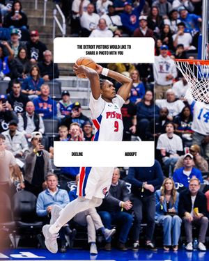 Image post by @detroitpistons on Instagram