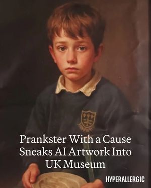 Image post by @hyperallergic on Instagram