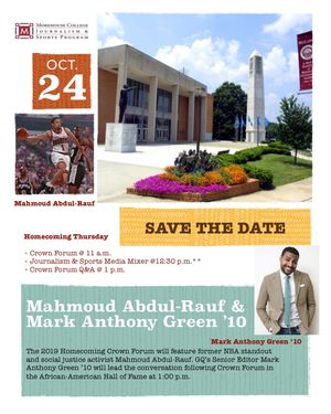 Image post by @morehousejournalism on Instagram