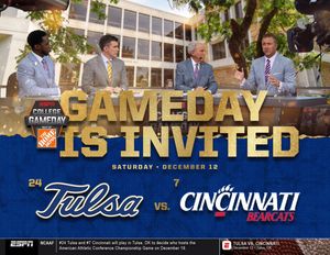 Image post by @TulsaFootball on Twitter