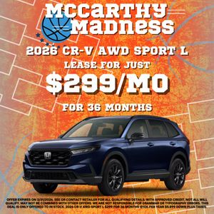 Image post by @mccarthyhondaks on Instagram