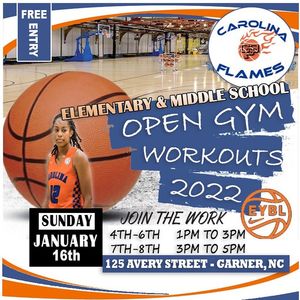 Image post by @carolina_flames_basketball on Instagram