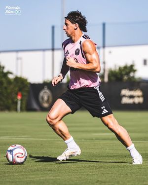 Image post by @InterMiamiCF on Facebook