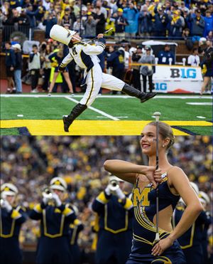 Image post by @umichathletics on Instagram