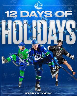 Image post by @Canucks on Twitter