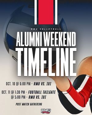 Image post by @rmuvolleyball on Instagram