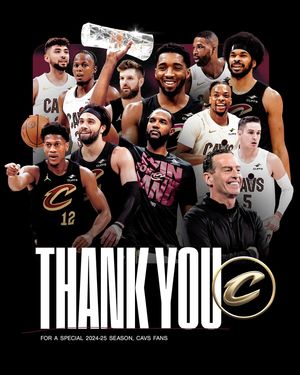 Image post by @cavs on Instagram