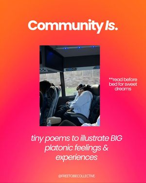 Image post by @freetobecollective on Instagram