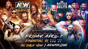 Image post by @AEW on Twitter