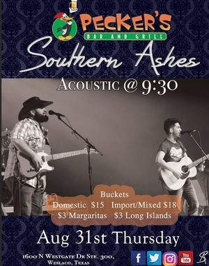 Image post by @SouthernAshesMusic on Facebook