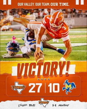 Image post by @utrgvfootball on Instagram