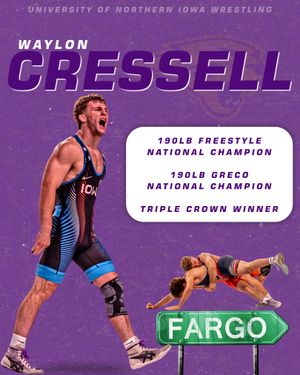 Image post by @uni_panther_wrestling on Instagram