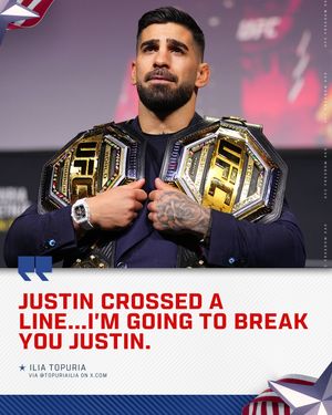 Image post by @ufc on Instagram