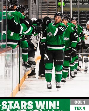 Image post by @txstarshockey on Instagram