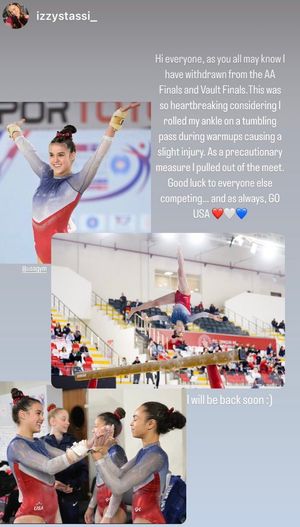 Image post by @USAGym on Twitter
