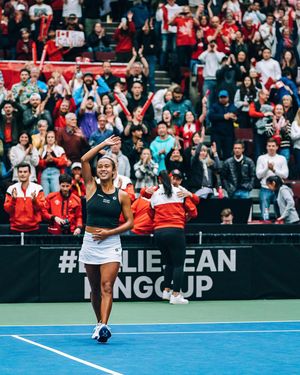 Image post by @leylahannietennis on Instagram