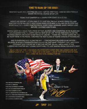 Image post by @mizzouwrestling on Instagram