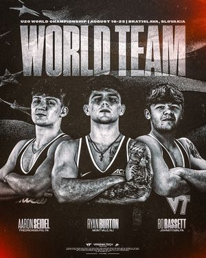 Image post by @hokieswrestling on Instagram