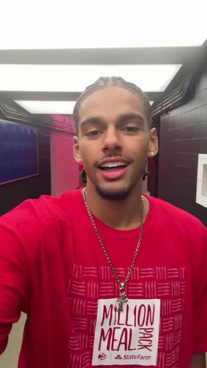 Video post by @ATLHawks on Twitter/X