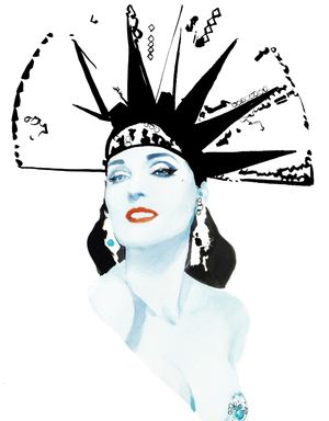 Image post by @ditavonteese on Instagram