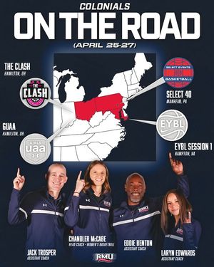 Image post by @rmuwbasketball on Instagram
