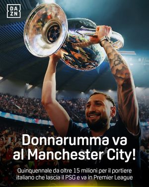 Image post by @dazn_it on Instagram
