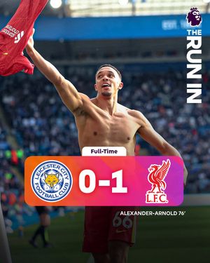 Image post by @premierleague on Twitter