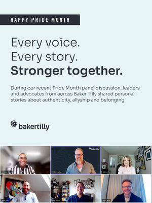 Image post by @bakertillyus on Instagram