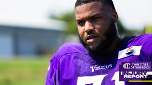 Image post by @Vikings on Twitter