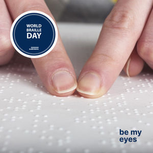 Image post by @bemyeyesapp on Instagram