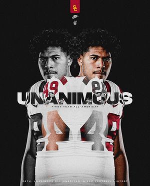 Image post by @uscfb on Instagram