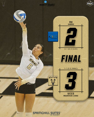 Image post by @uccsvolleyball on Instagram