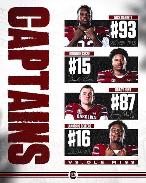 Image post by @GamecockFB on Twitter