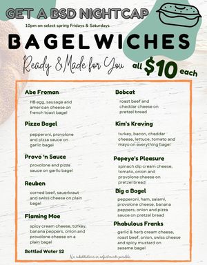 Image post by @bagelstreetdeli on Instagram
