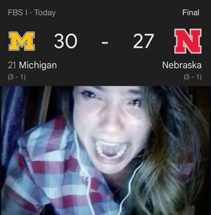 Image post by @huskerchicks on Instagram