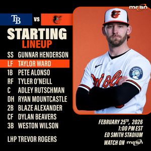 Image post by @masnOrioles on Twitter