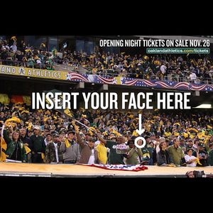 Image post by @athletics on Instagram