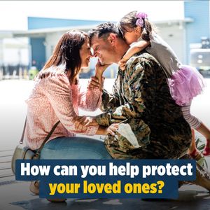 Image post by @USAA on Twitter