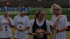 Video post by @QueensAthletics57 on Facebook
